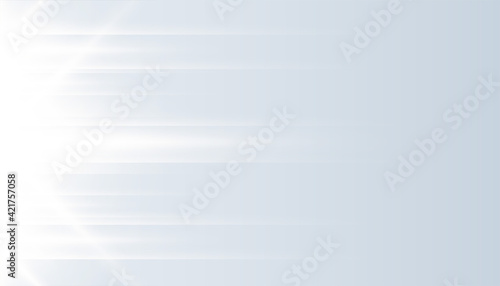 white background with glowing light effect