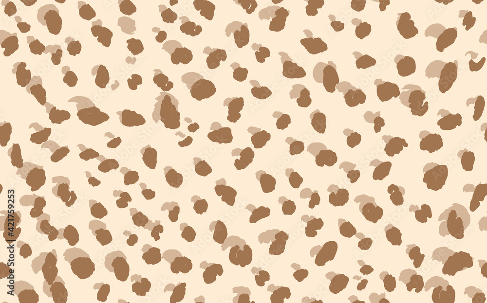 Abstract modern leopard seamless pattern. Animals trendy background. Beige decorative vector stock illustration for print, card, postcard, fabric, textile. Modern ornament of stylized skin Abstract modern leopard seamless pattern. Animals trendy background. Beige decorative vector stock illustration for print, card, postcard, fabric, textile. Modern ornament of stylized skin