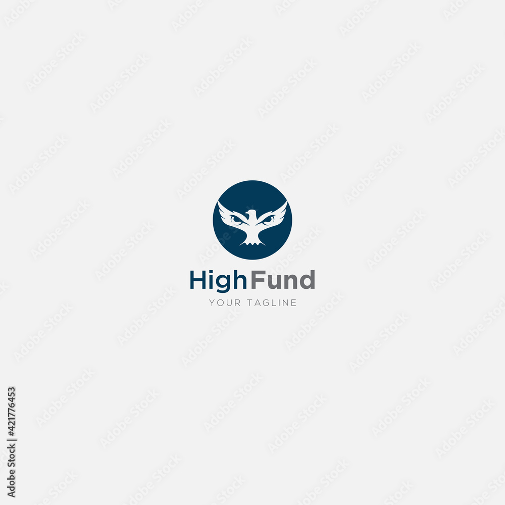 strong bird like a head eye logo strong bird like a head eye logo