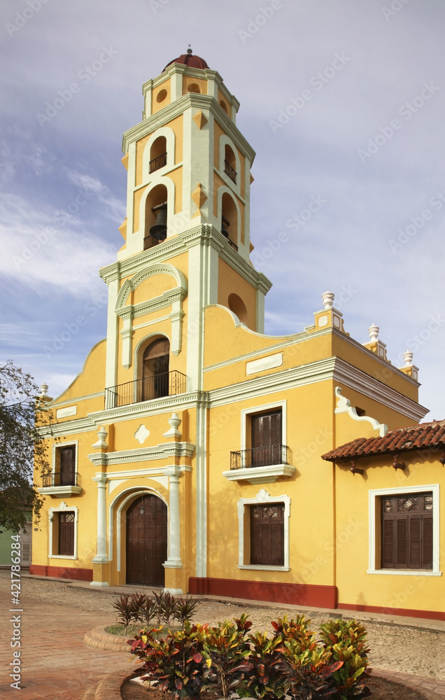 Church of St. Francis in Trinidad. Cuba