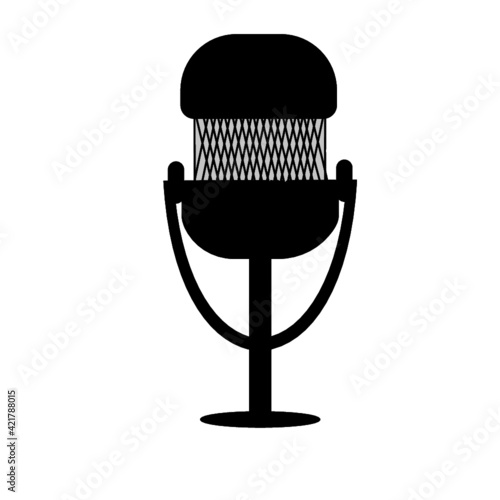 Mikrofon als Logo