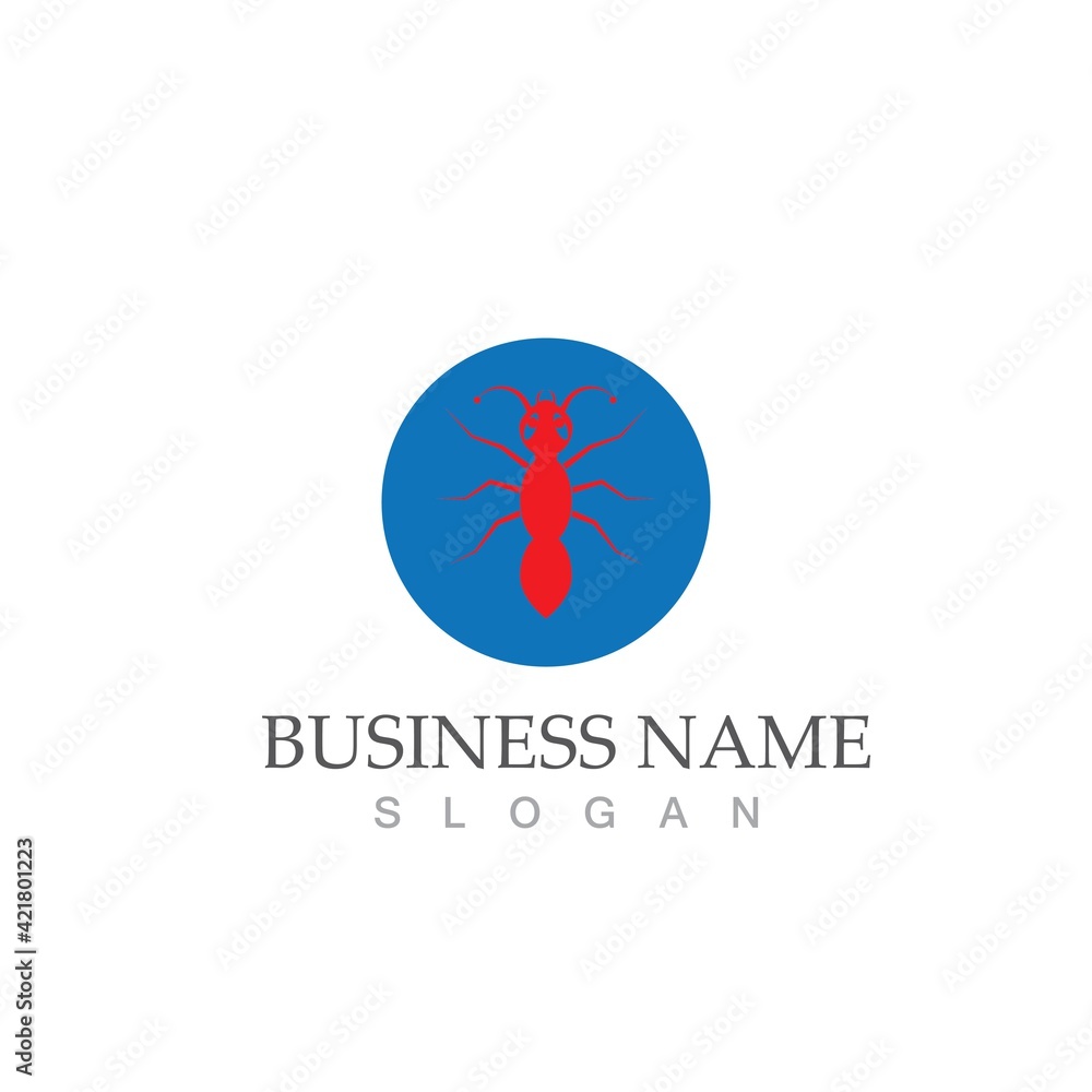 Obraz premium Ant vector illustration design