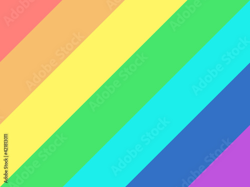 Background of colorful stripes. Rainbow seven colors. Vector illustration Free Download Background of colorful stripes. Rainbow seven colors. Vector illustration - GFXLoad