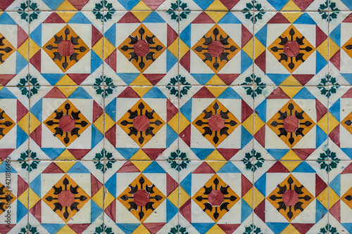 colorful tiles typical of Portugal
