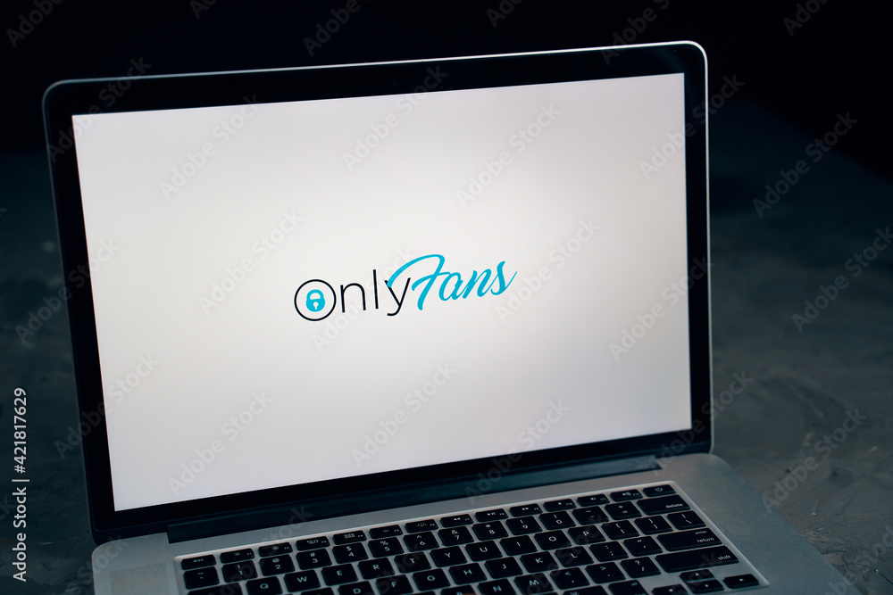 Bishkek, Kyrgyzstan - March 14, 2019: Only Fans. Homepage of Only Fans on PC.  Stock Photo | Adobe Stock
