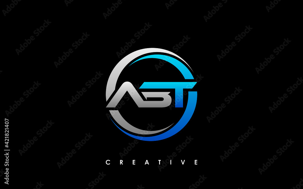 ABT Letter Initial Logo Design Template Vector Illustration ABT Letter Initial Logo Design Template Vector Illustration