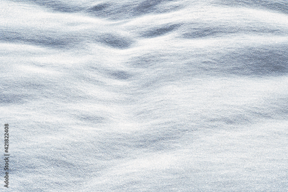 Fototapeta premium gros plan sur la neige