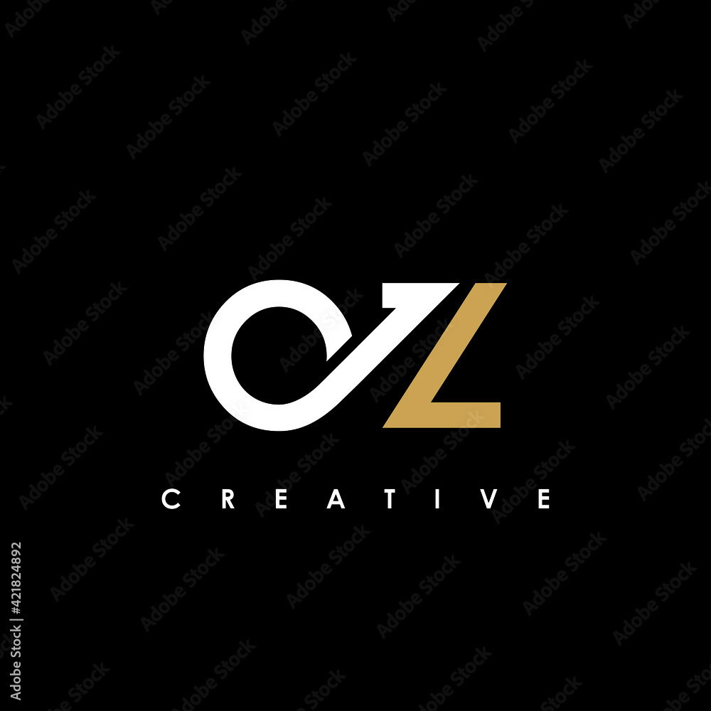 OZ Letter Initial Logo Design Template Vector Illustration OZ Letter Initial Logo Design Template Vector Illustration