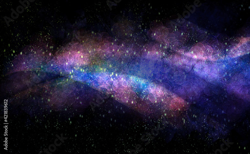 Wallpaper Mural Sci-fi Galaxy Constellation Illustration for Background Torontodigital.ca