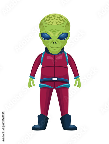 alien creature standing