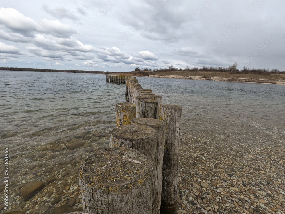 Fototapeta premium Holz am See