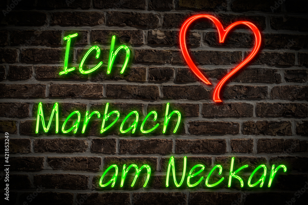 Obraz premium Marbach am Neckar