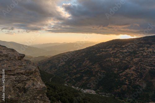 Mountainous landscape in Sierra Nevada in southern Spain © Javier