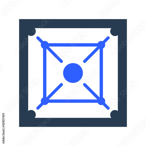 Carrom board icon