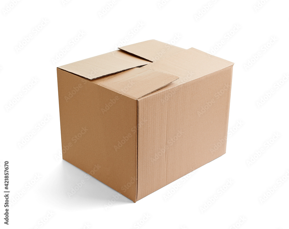 box package delivery cardboard carton