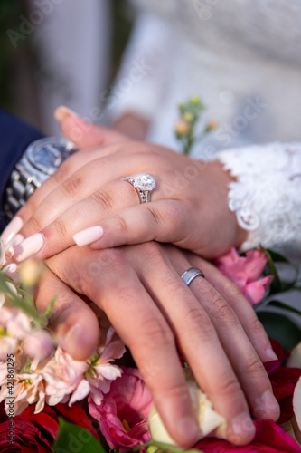 Wedding Rings Hands 1