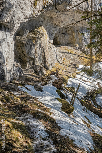 Rock massif, Poludnica, Low Tatras, Slovakia