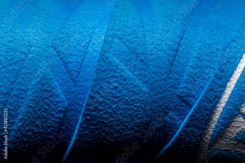 Blue Synthetic Fabric Pattern Texture © Edgaras