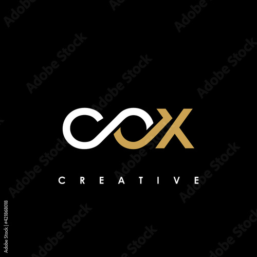 COX Letter Initial Logo Design Template Vector Illustration