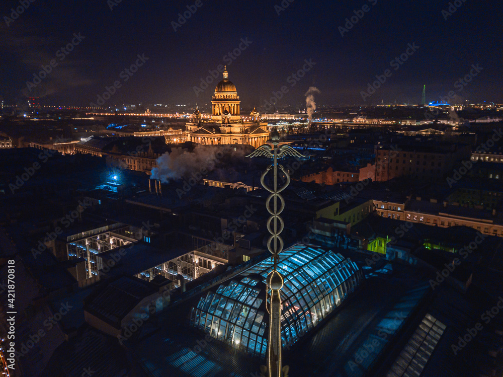 saac's cathedral in saint petersburg