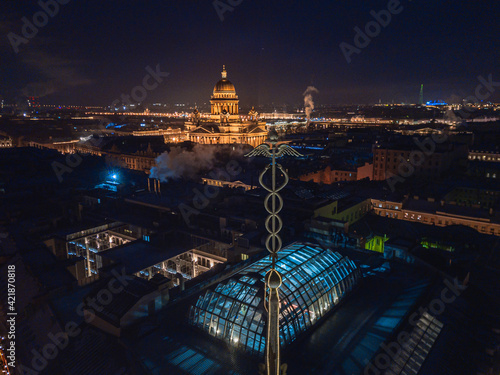 saac's cathedral in saint petersburg