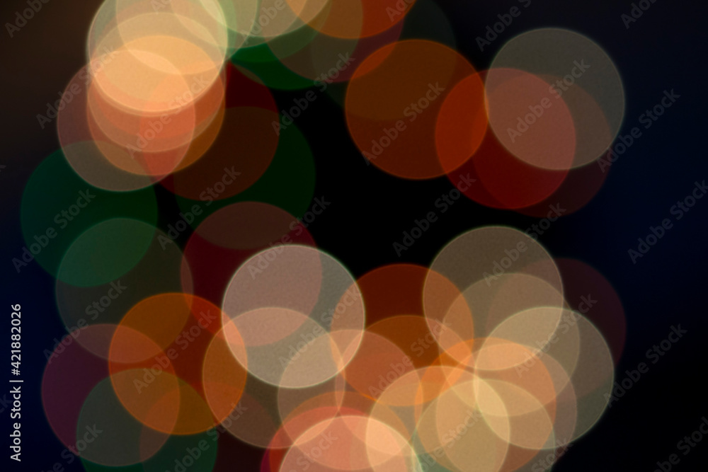 Abstract blurry background bokeh. Blended colorful bokeh circles Abstract blurry background bokeh. Blended colorful bokeh circles