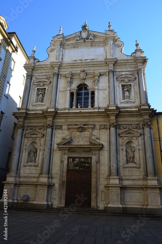 old archecture of Turin, Italy