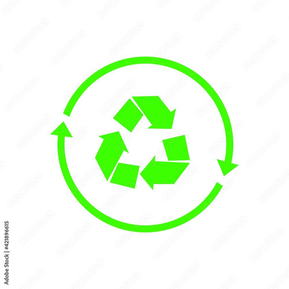 Eco fan. Logo for the company. vector green icons Eco fan. Logo for the company. vector green icons