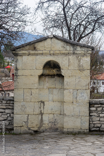 various stone walls and stone structures in western black sea safranbolu.