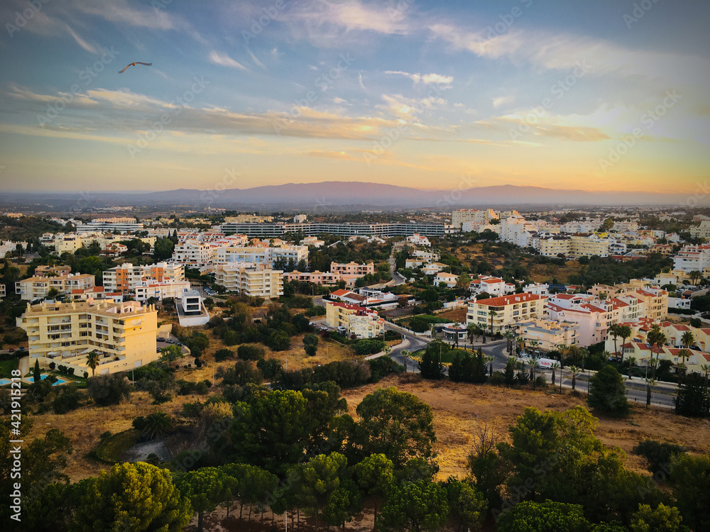 view of the city of Alvor