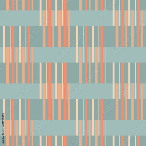 Simple abstract seamless pattern - decorative accent for any surfaces.