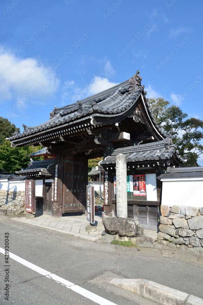 生源寺　山門　滋賀県大津市坂本