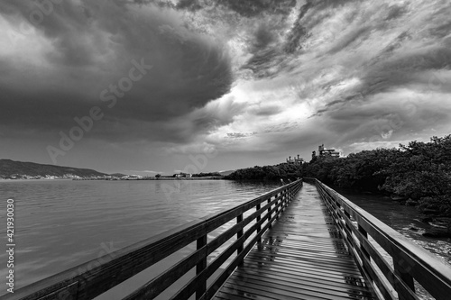 bridge over the lake © Douglasedson