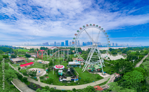 Jiangxinyu Amusement Park, Wenzhou City, Zhejiang Province, China