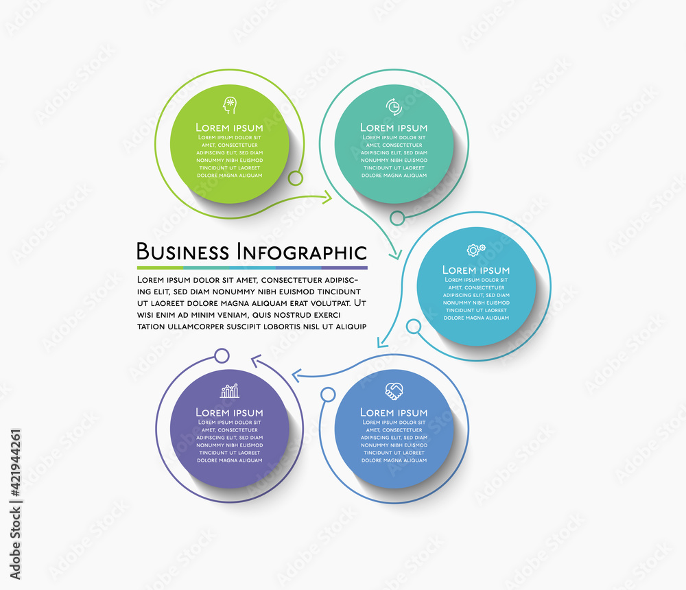 Business circle. timeline infographic icons designed for abstract background template milestone element modern diagram process technology digital marketing data presentation chart Vector Business circle. timeline infographic icons designed for abstract background template milestone element modern diagram process technology digital marketing data presentation chart Vector