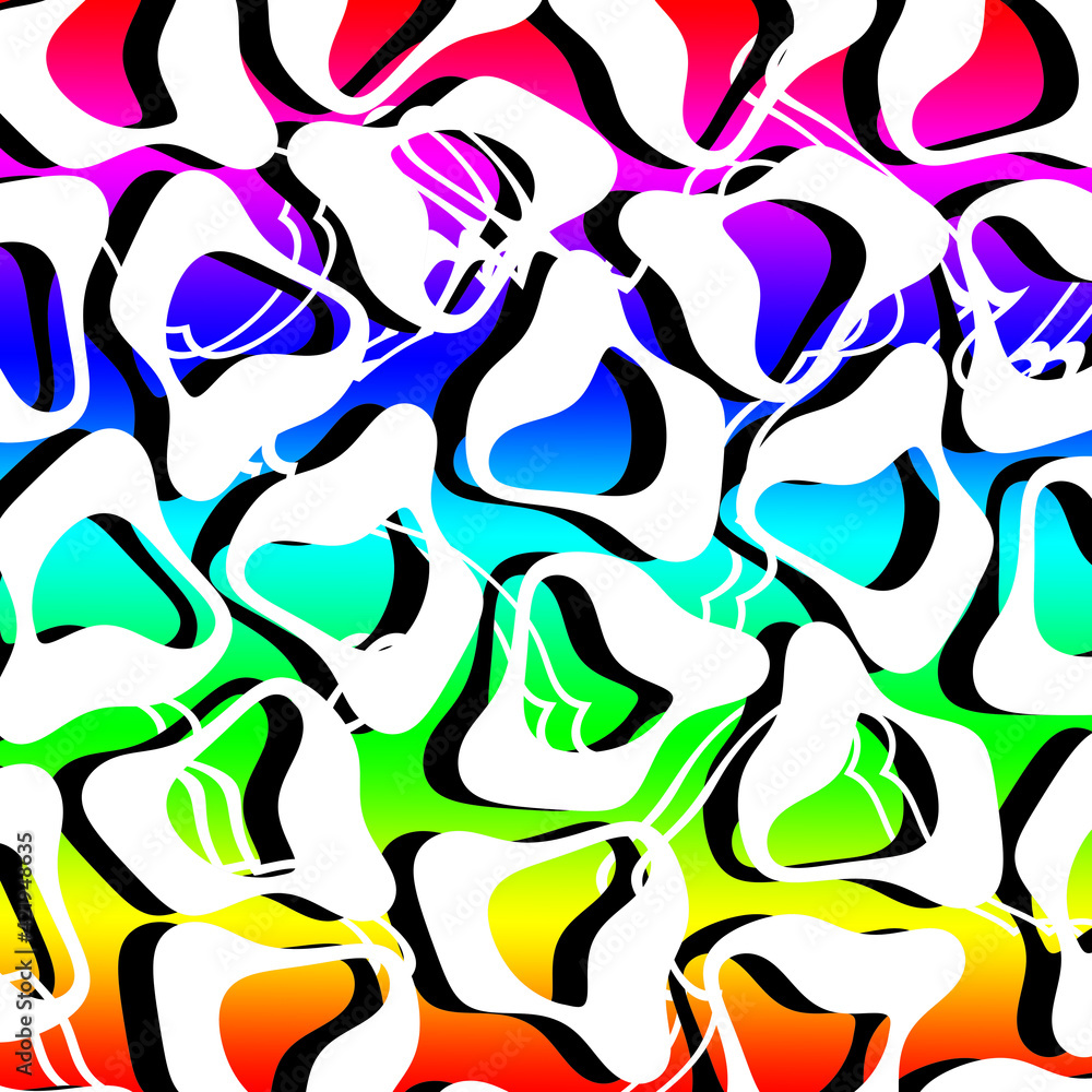line art on abstract geometric shapes line art on abstract geometric shapes