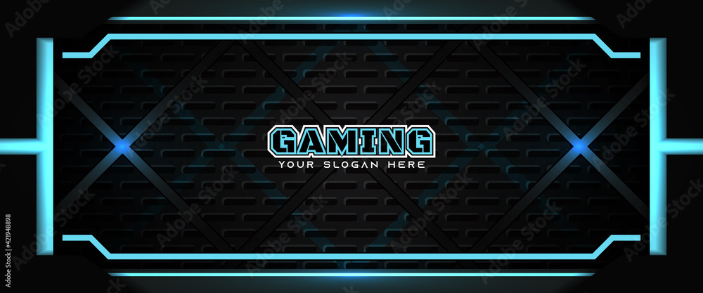 Gaming Banner Template Free - Colaboratory