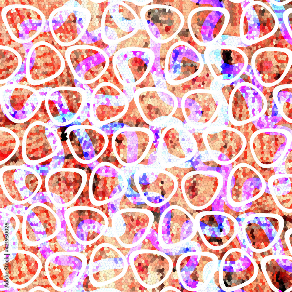 line art on abstract geometric shapes line art on abstract geometric shapes