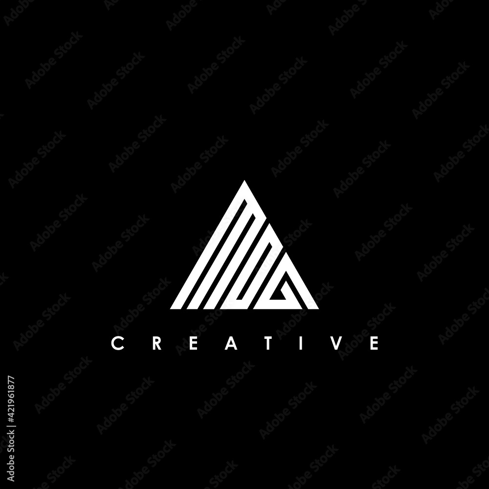 MOG Letter Initial Logo Design Template Vector Illustration MOG Letter Initial Logo Design Template Vector Illustration