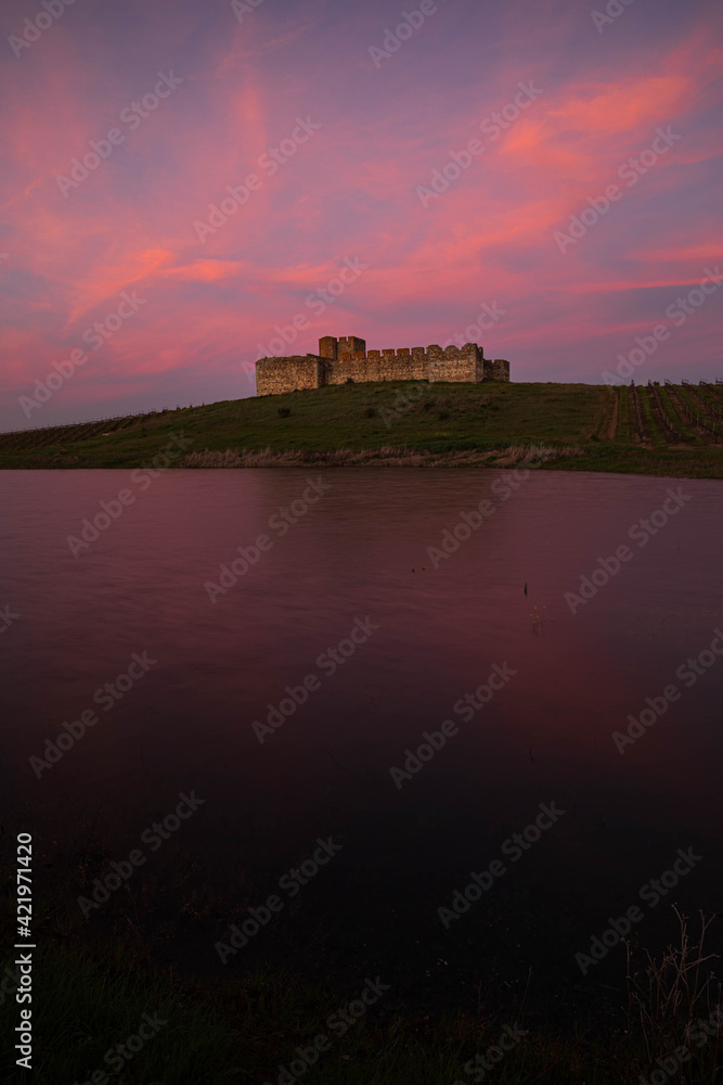 Sunset at Castelo de Valongo, Portugal