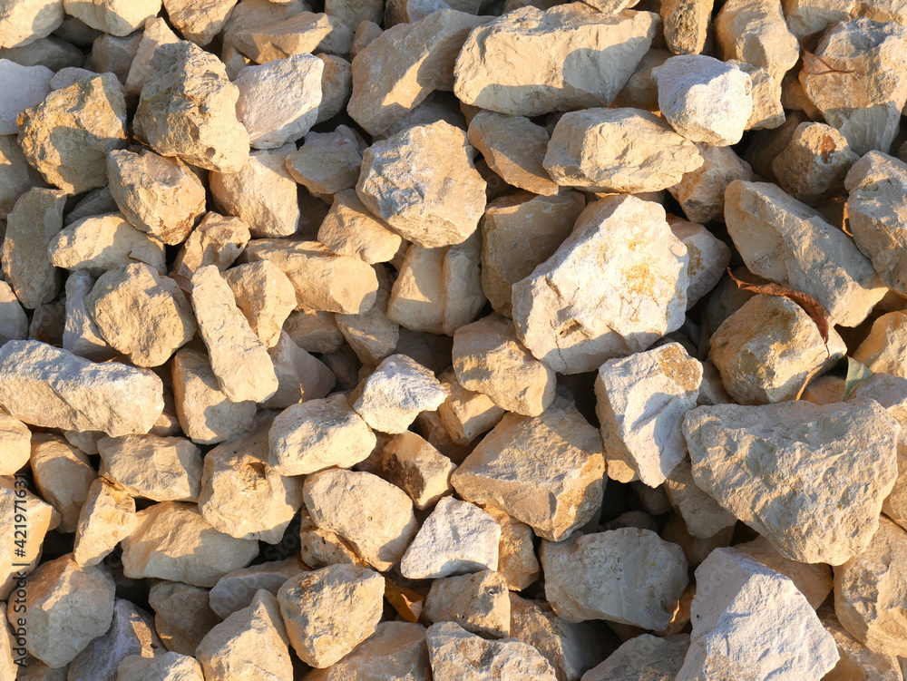 Coarse gravel texture. It was used for laying a new road Coarse gravel texture. It was used for laying a new road