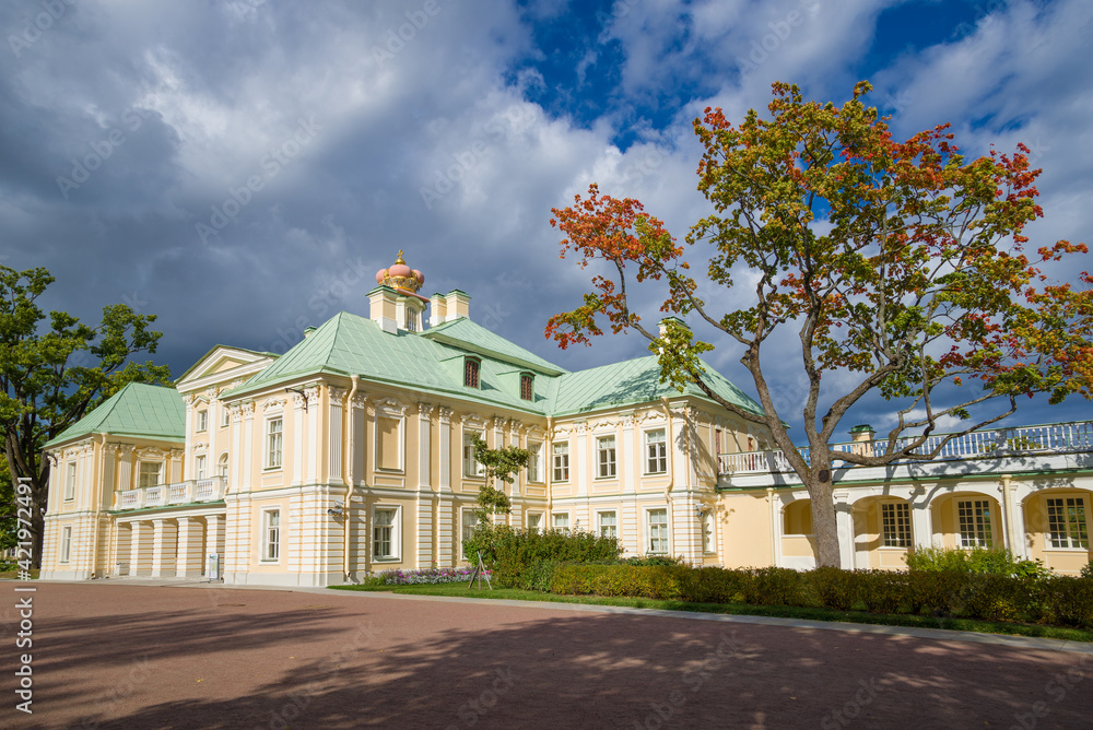 September day at the Great Menshikov Palace. Oranienbaum