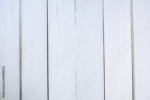 White wooden planks backdrop for website or wallpaper can use for background with copy space your designs or add text to make work look better and interesting. concept of surface of wood