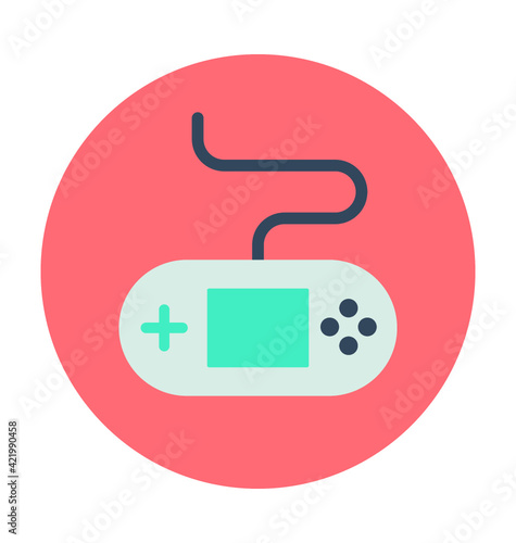 Gamepad Colored Vector Icon