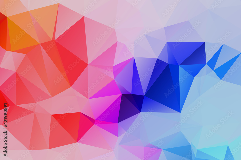 Blue vivid polygonal mosaic background, creative design templates Illustration Blue vivid polygonal mosaic background, creative design templates Illustration