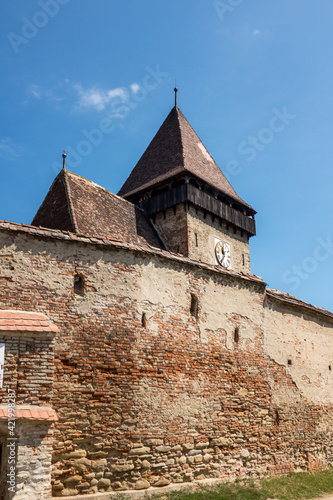 Fortified Church in Axente Sever photo