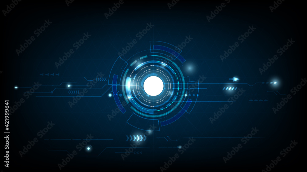 circle digital hi-tech technology design.concept innovation.vector illustration. circle digital hi-tech technology design.concept innovation.vector illustration.