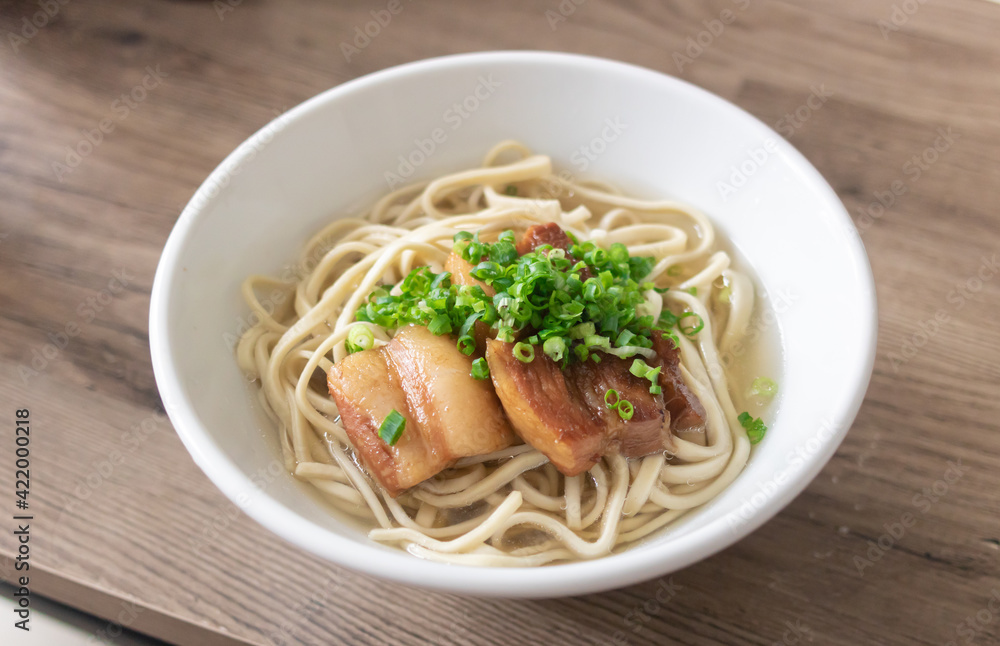 手作りの沖縄そば