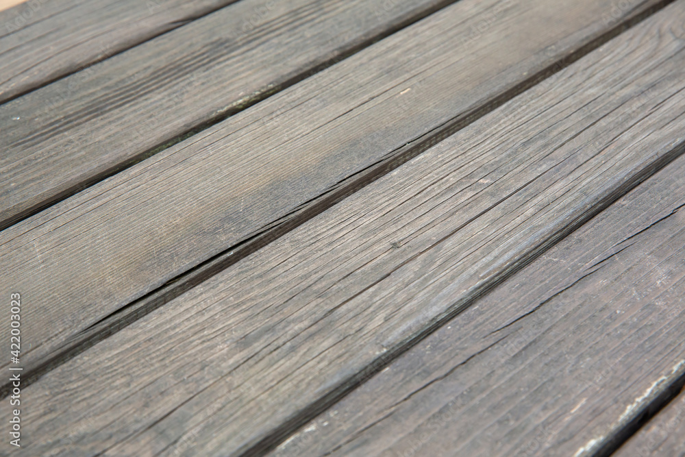 Fototapeta premium Top view grunge wood pattern texture backgrounds