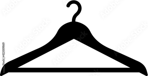 Vector illustration of the clothes hanger